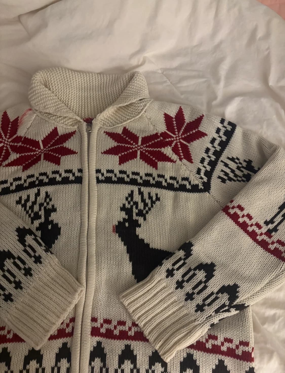 일본 빈티지 노르딕 코위찬 상품이미지2