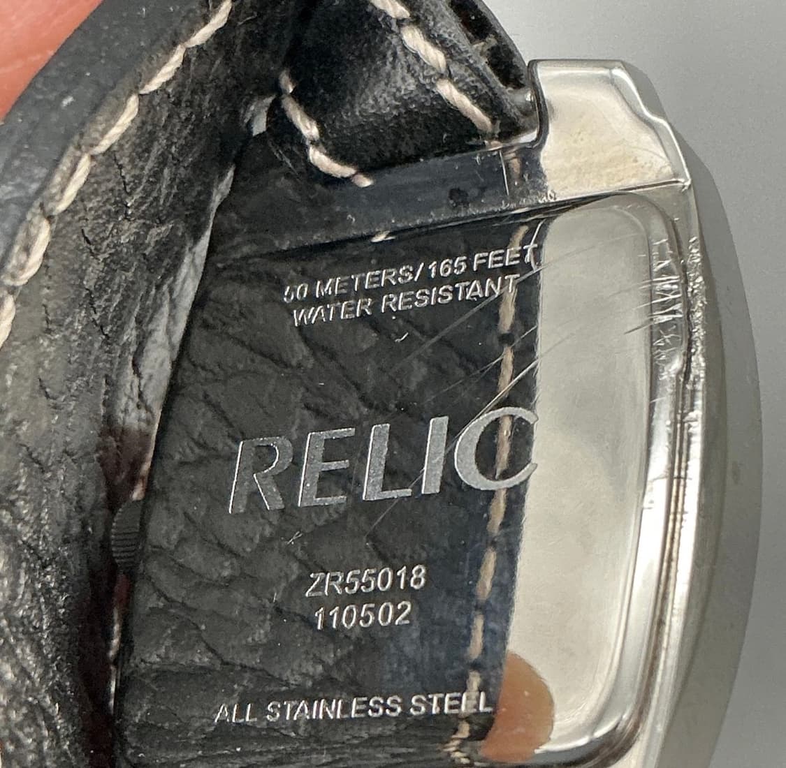 [Relic] 빈티지 스퀘어 실버 커프 워치 상품이미지9