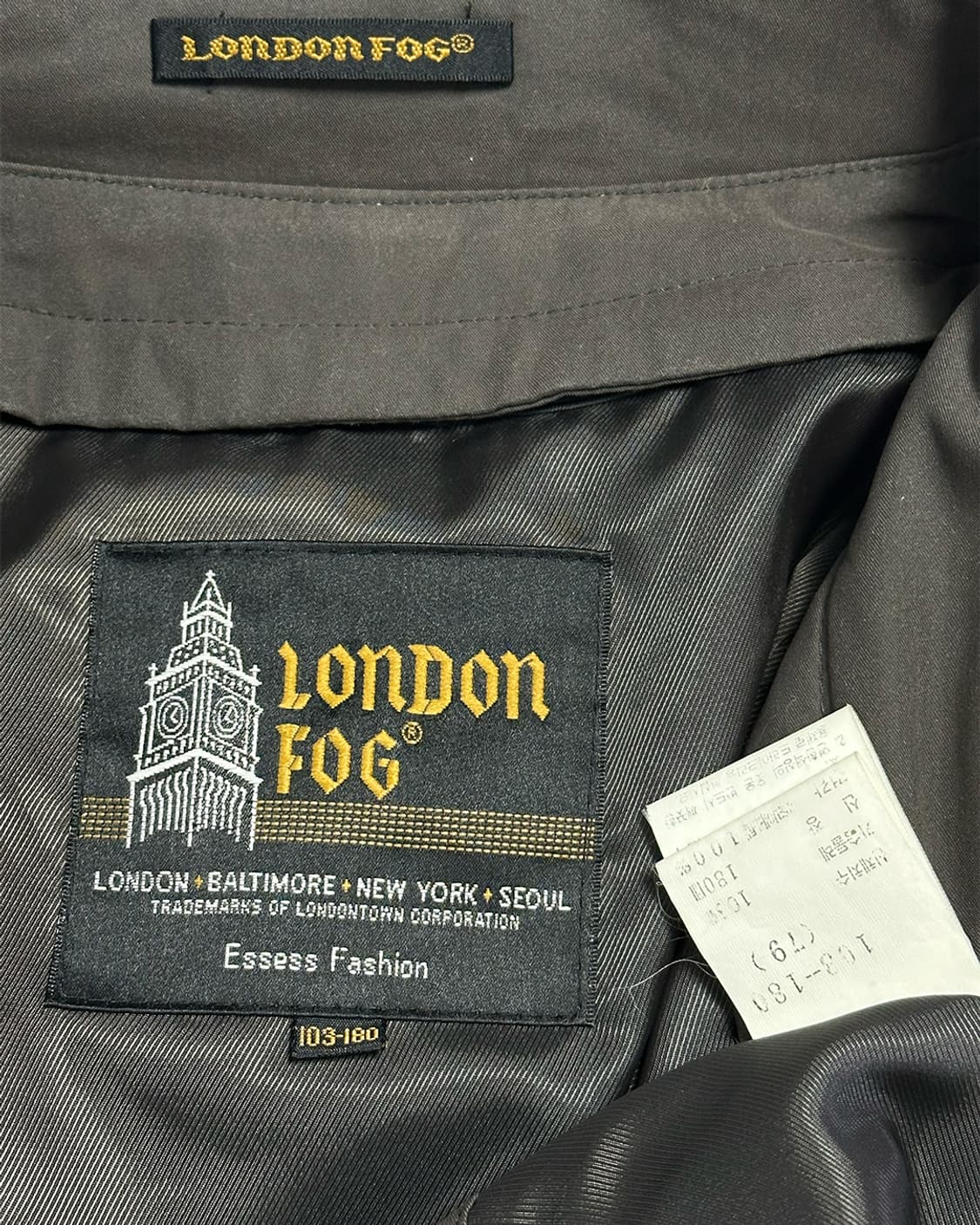 런던포그 발마칸 트렌치코트(내피탈부착) 상품이미지8