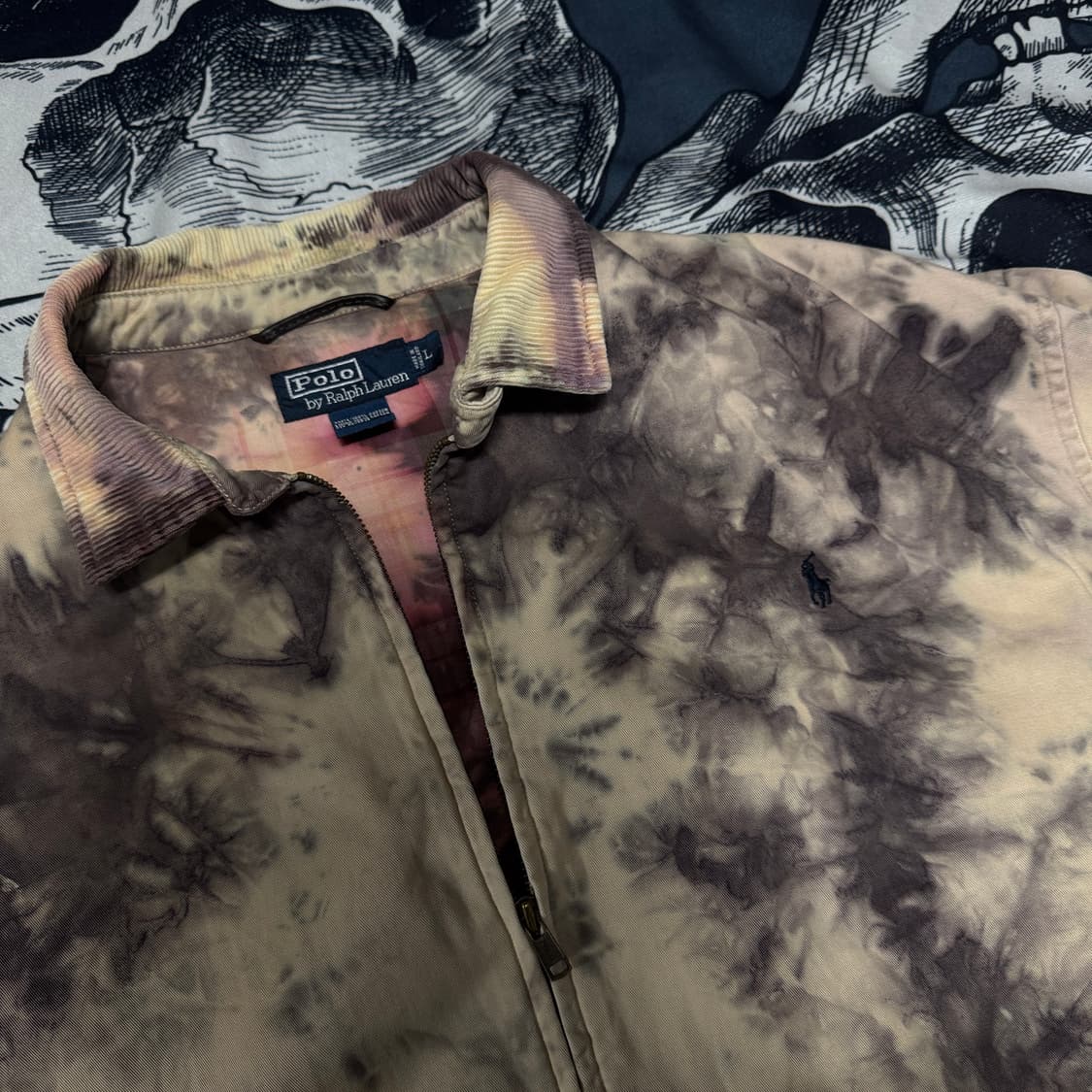 폴로 랄프로렌 나염 희귀 자켓 L사이즈  상품이미지2