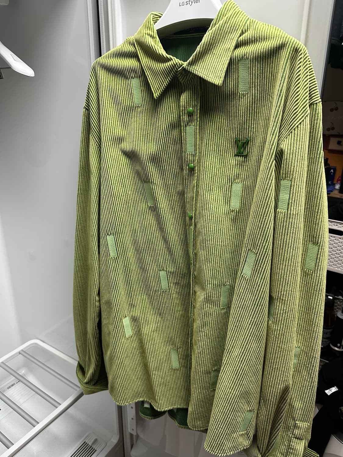 루이비통 박서보 콜라보 셔츠 XL 상품이미지1