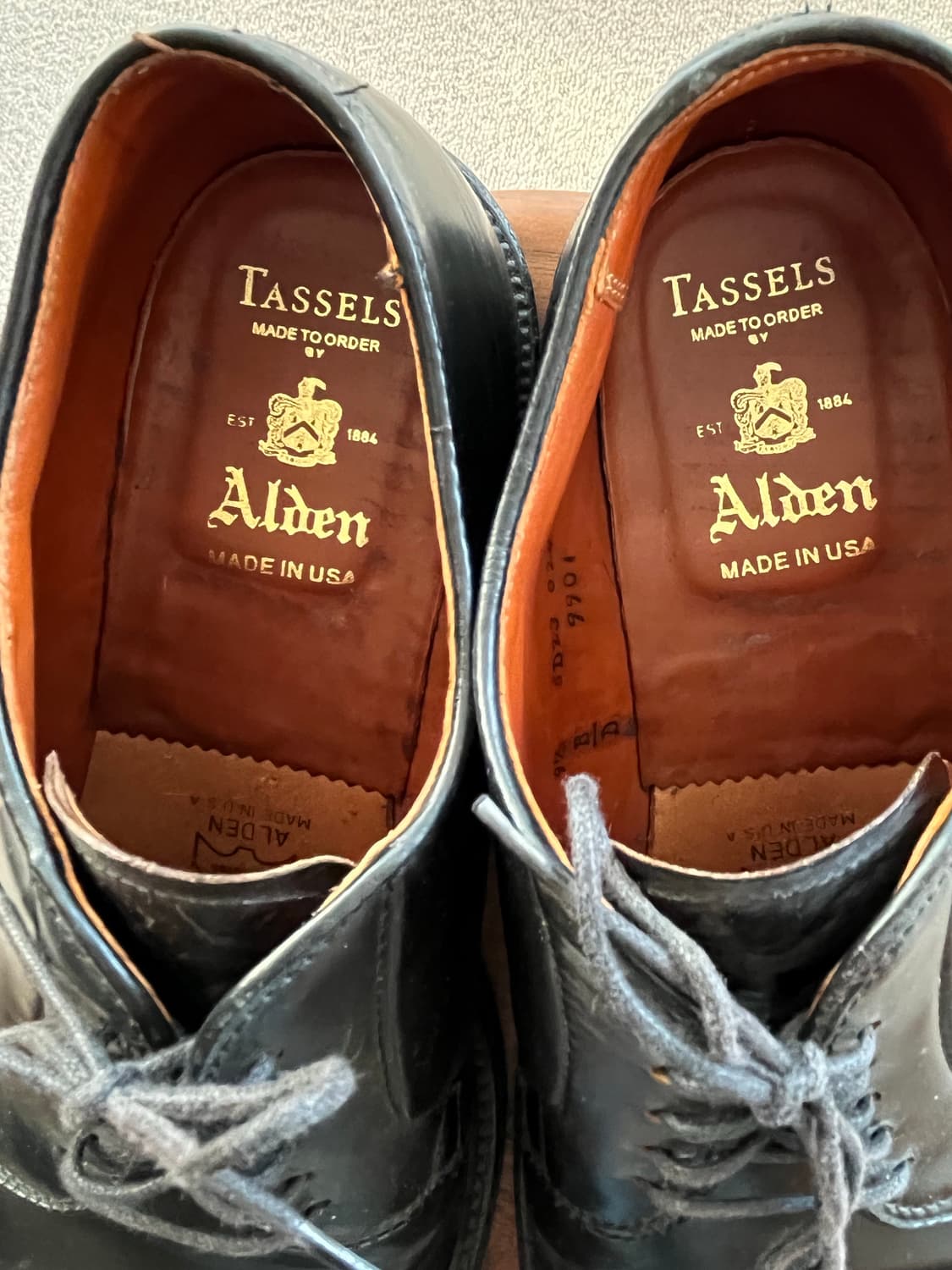 ALDEN  PLAIN TOE CORDOVAN 9901 1/2 9D 상품이미지3