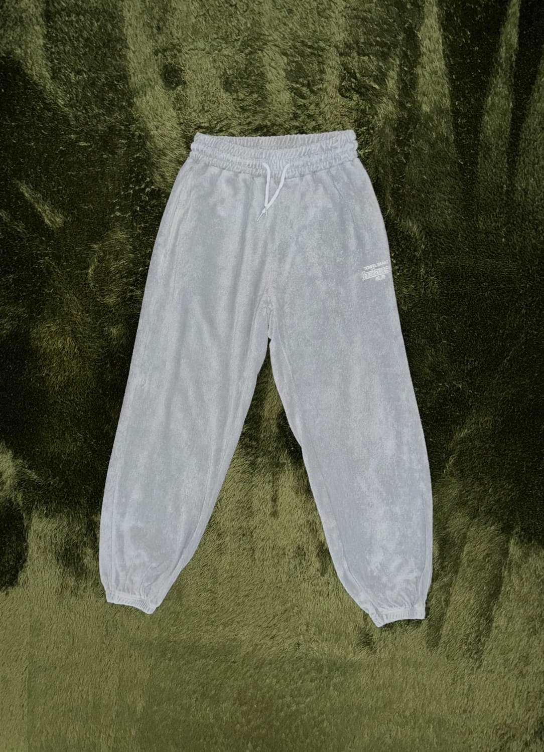 [2] Balansa 발란사 X 송월 타올 테리 조거 팬츠 그레이 상품이미지1