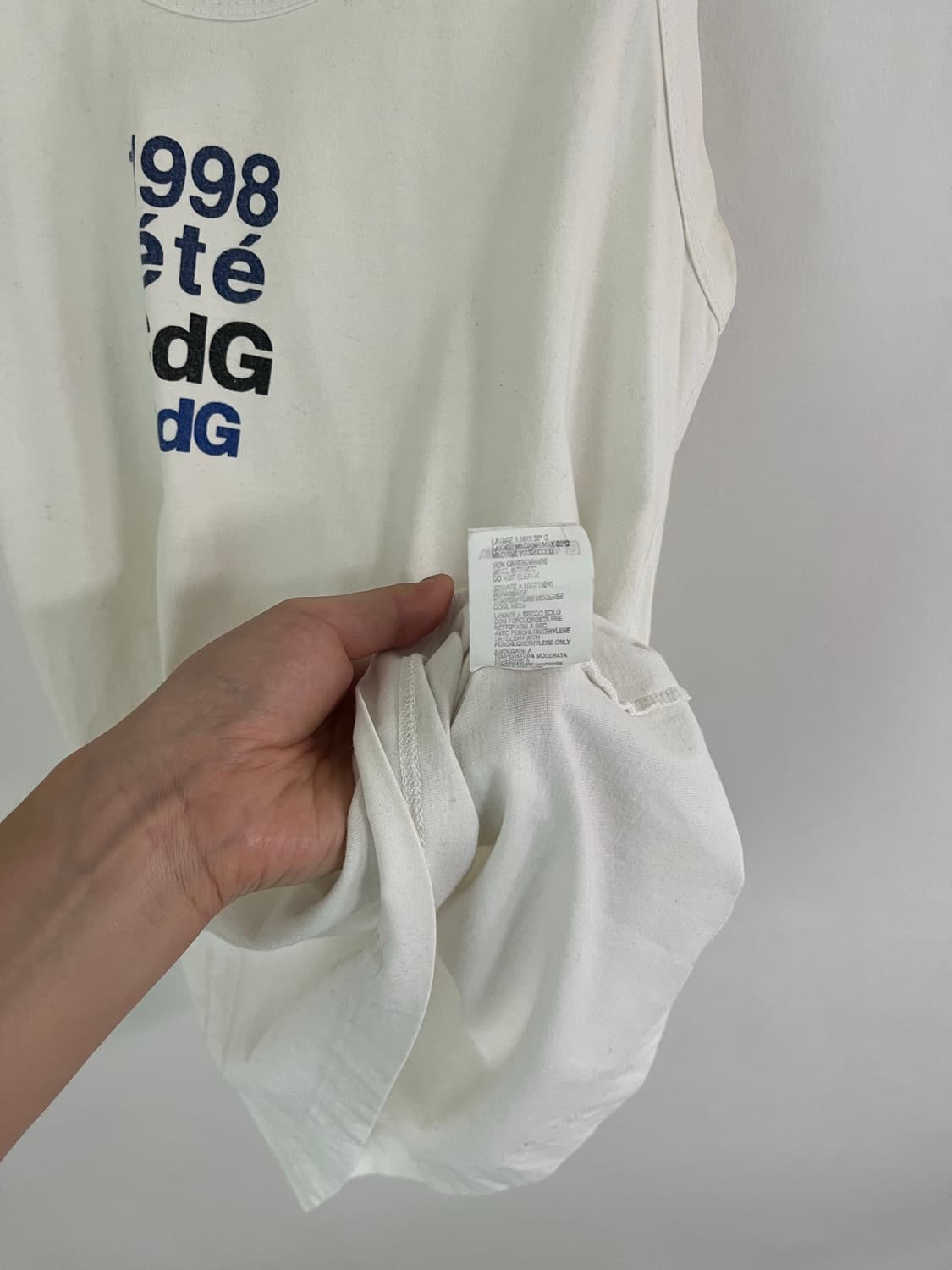 commedesgarcons 슬리브리스 상품이미지9