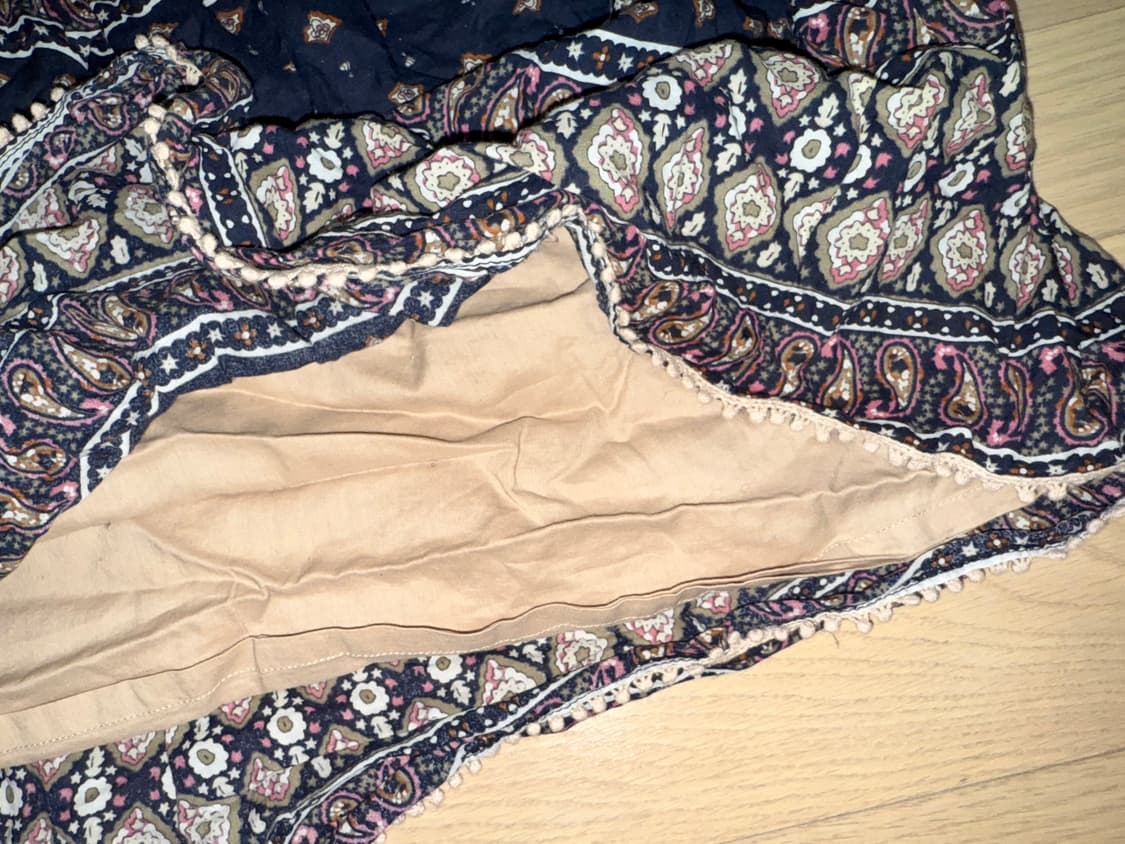 썰스데이아일랜드 노르딕 에스닉 패턴 모리걸 미니 스커트 S 상품이미지3