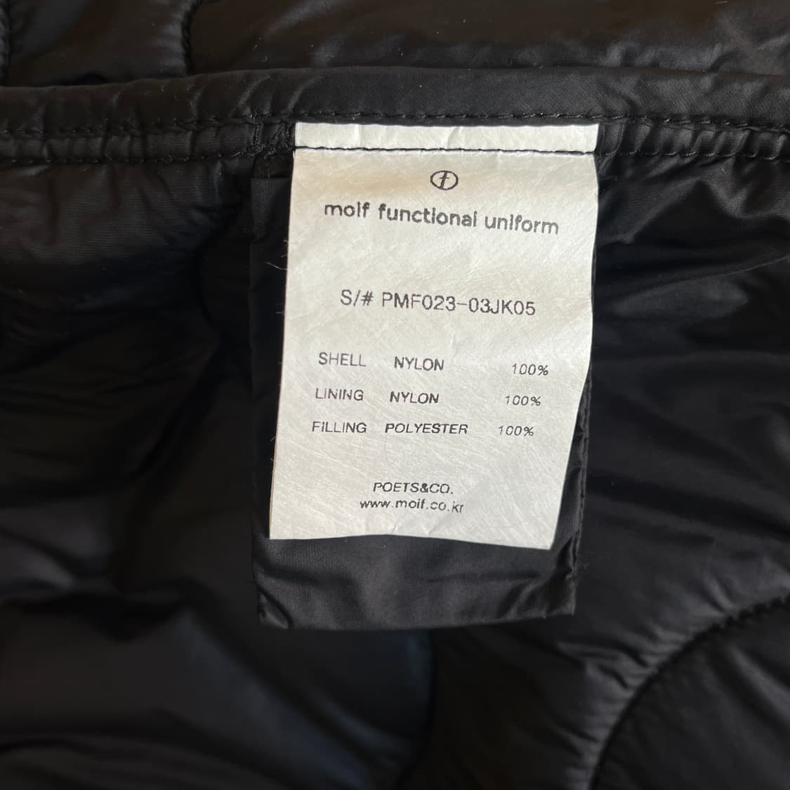 Moif mil liner jacket ( ~110 ) 상품이미지9