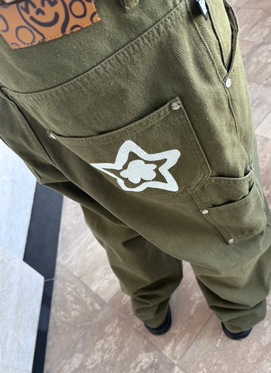 star team 더블니 올리브 상품이미지5