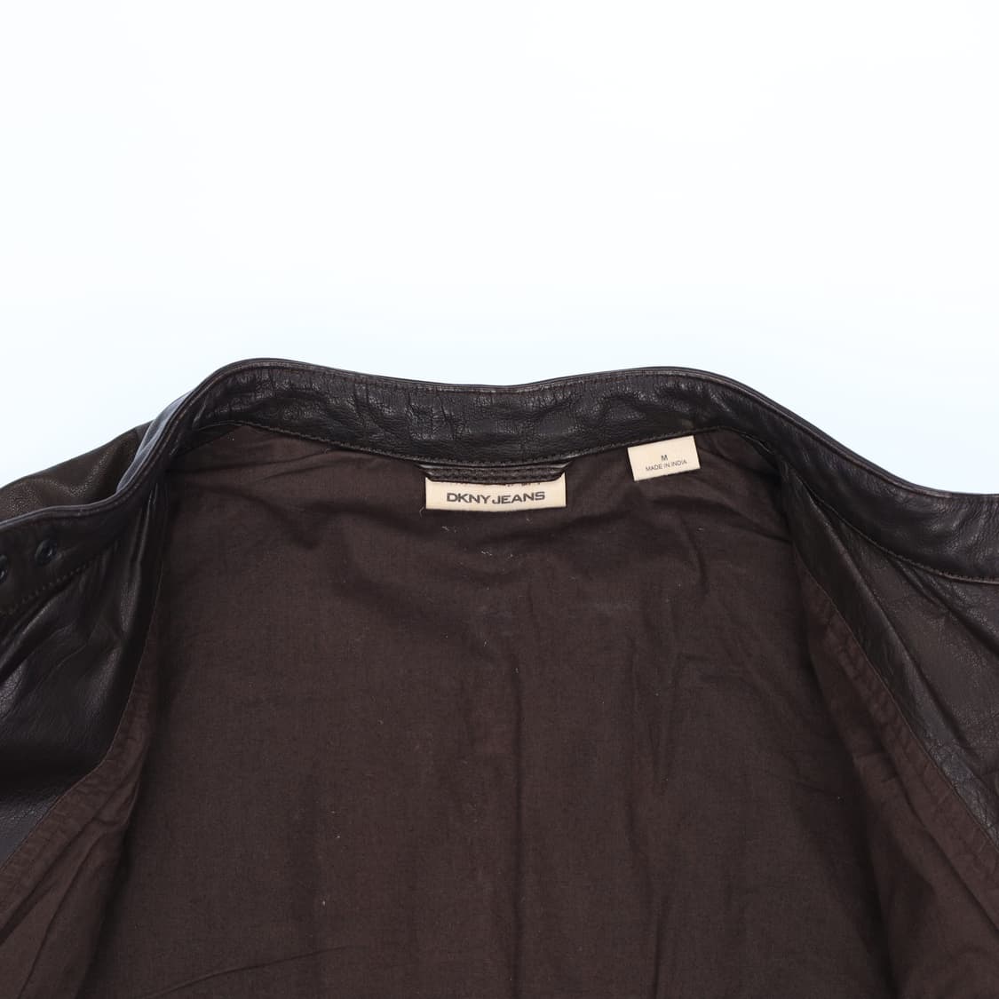 M DKNY 유틸리티 포켓 가죽 자켓 N7189 상품이미지5