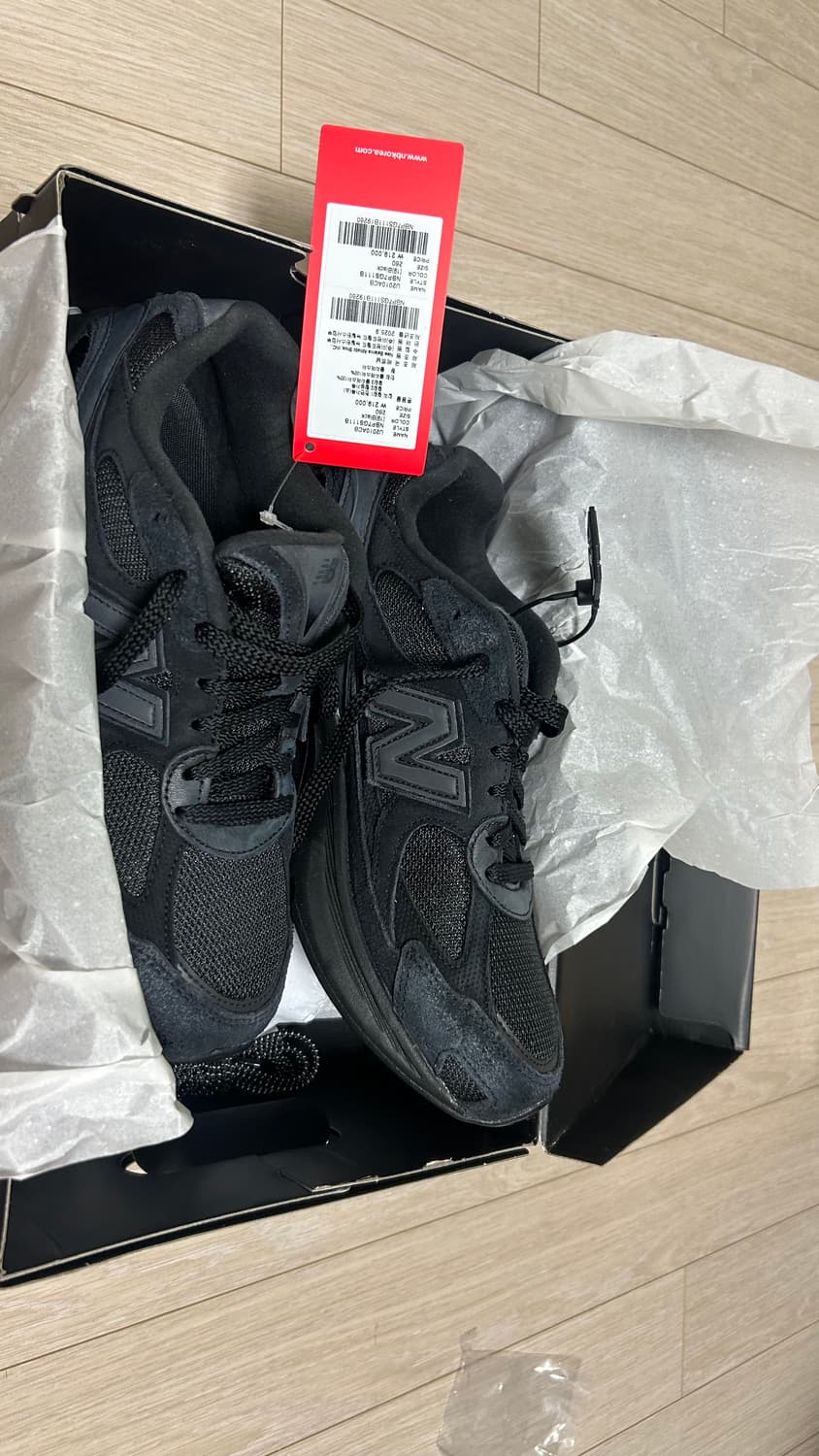 뉴발란스 카키스 앱졸브 블랙 새상품 상품이미지3