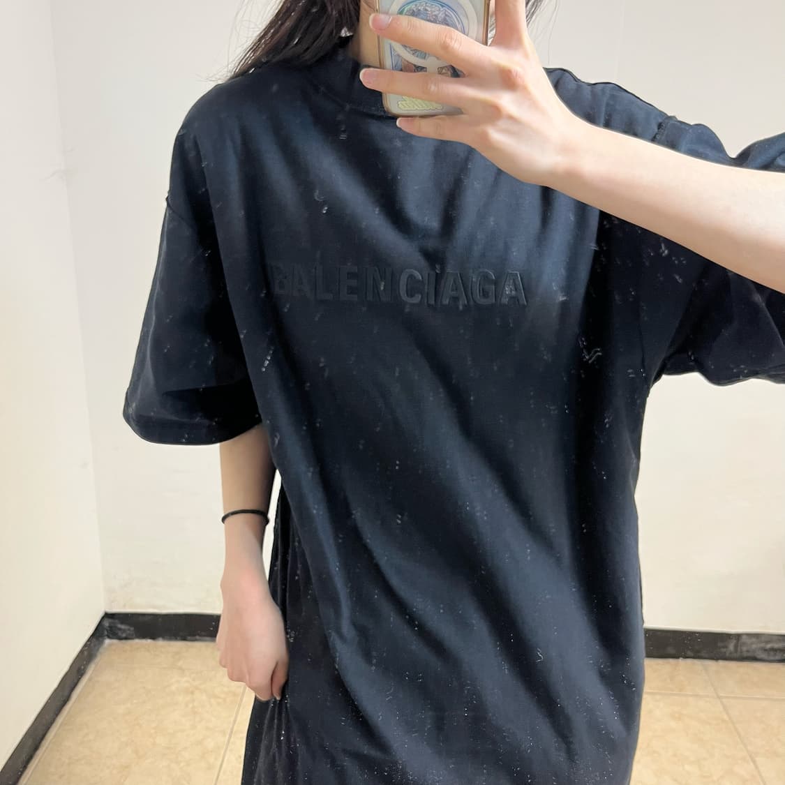 Balenciaga mirror oversized t-shirs 상품이미지2