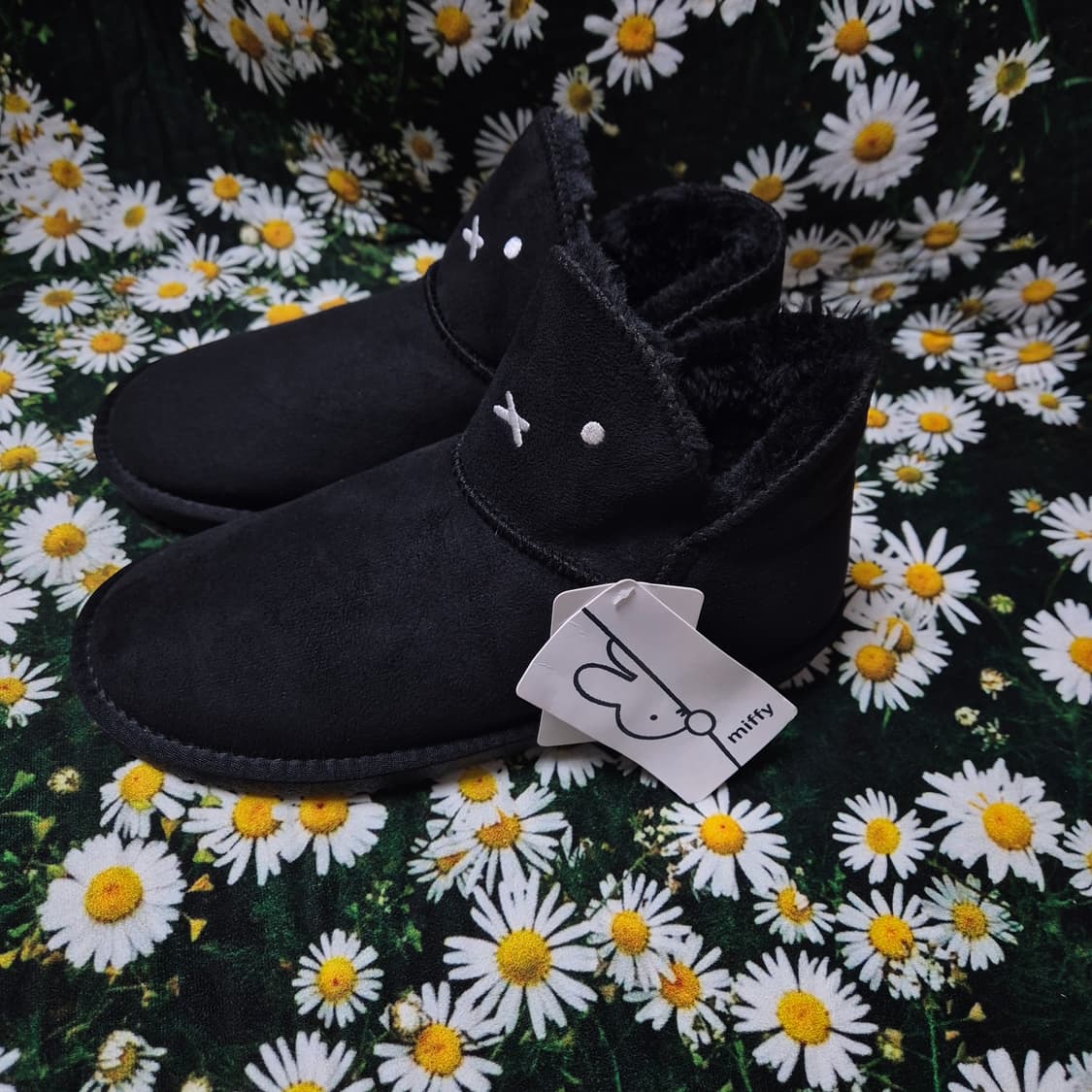 미피 Miffy 검정색 털 부츠 방한부츠 미피어그 L 240 새상품 상품이미지4
