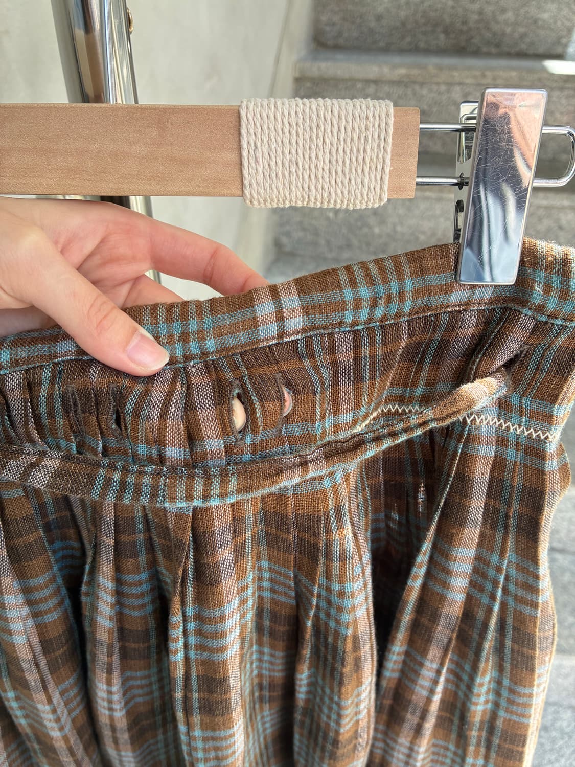 캐피탈 랩 스커트 상품이미지6