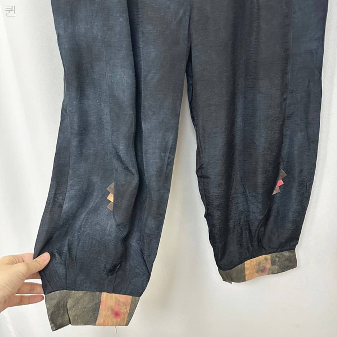 생활한복 여자 밴딩 바지 빅사이즈 (28-32인치정도) 상품이미지3