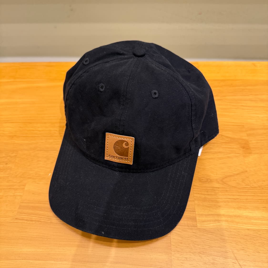 칼하트 가죽패치 볼캡 U1015 상품이미지2