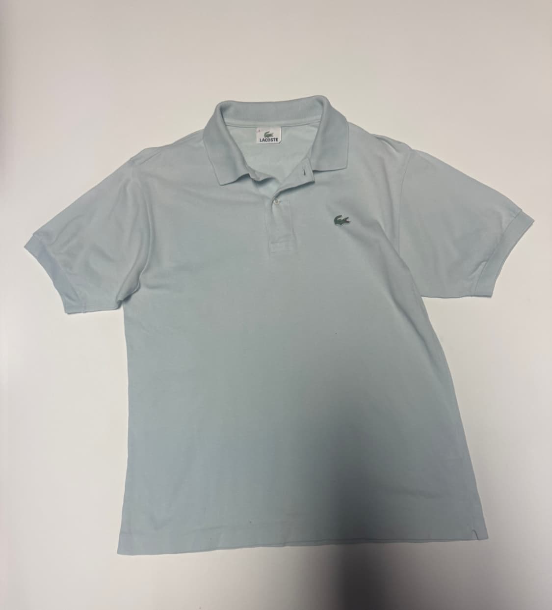 정품 라코스테 PK 폴로 반팔 카라 티셔츠 M ~ L 스카이블루 상품이미지1