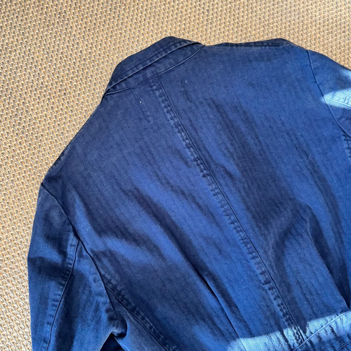 BSF 이탈리안 최상급 게버딘 코튼 아메카지 블레이저 필드코트 숏코트
 상품이미지7