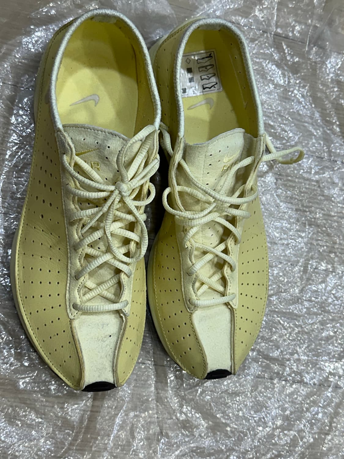 (W) 나이키 에어 슈퍼플라이 소프트 옐로우 앨러배스터 상품이미지2