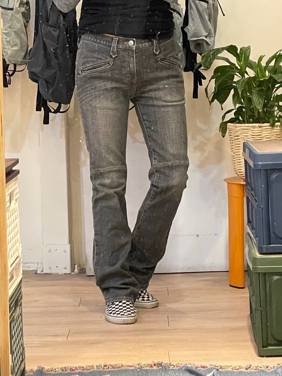 랄프로렌 웨스턴 바이크디테일 청바지 상품이미지1