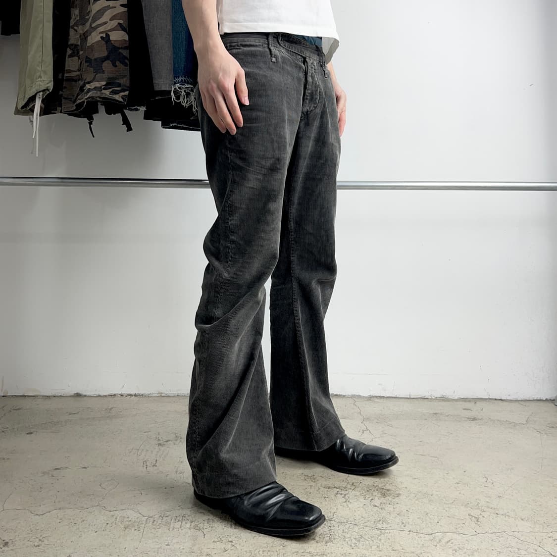 Wjk 코듀로이 바나나 플레어 팬츠 상품이미지6