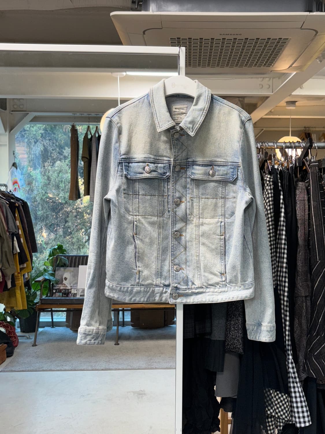 자딕앤볼테르 집업 데님 자켓 상품이미지1