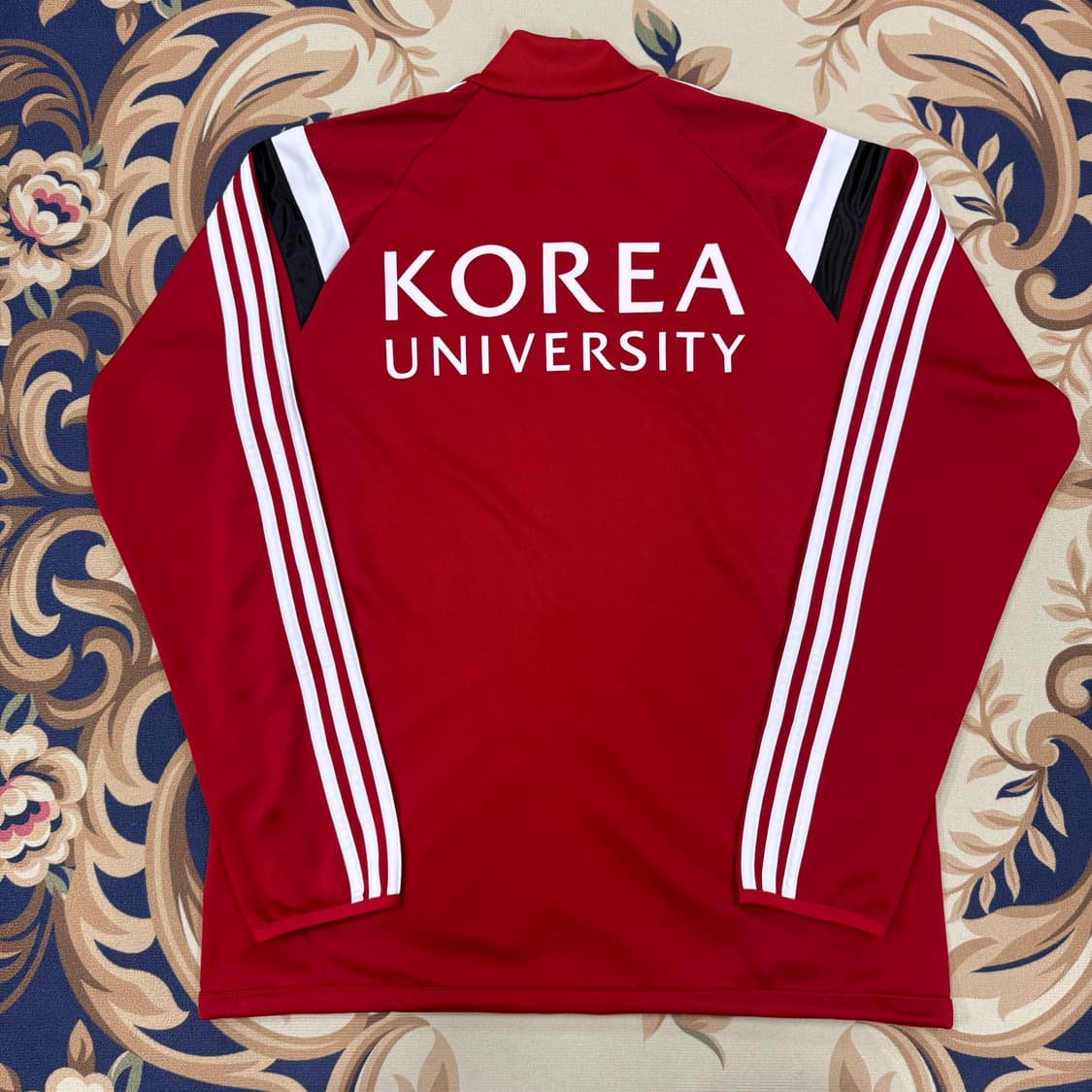 (L)아디다스 Adidas 고려대학교 트랙탑 져지(레드) 상품이미지5