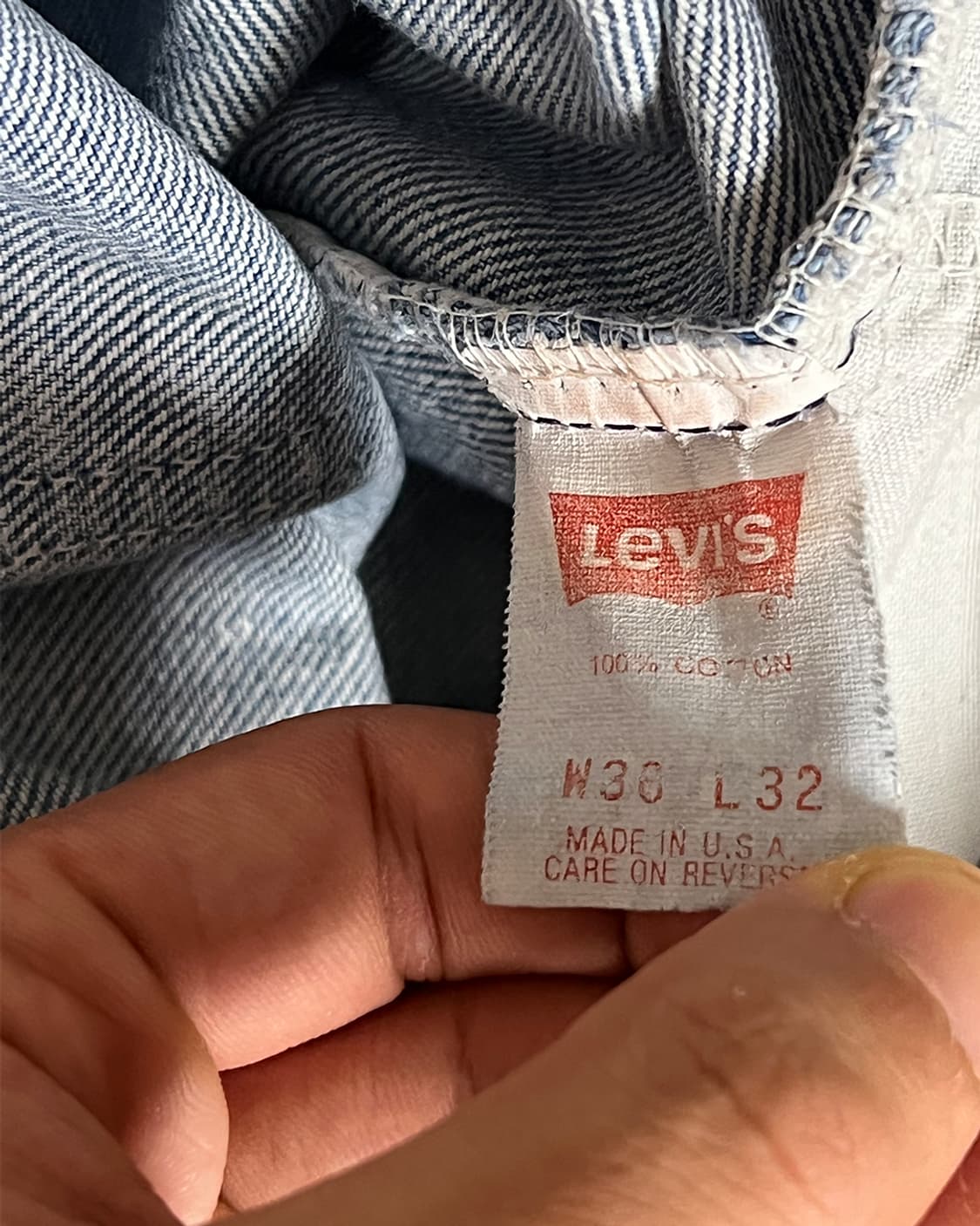 92's Levis Orange tab 505 (Light Blue) 상품이미지5