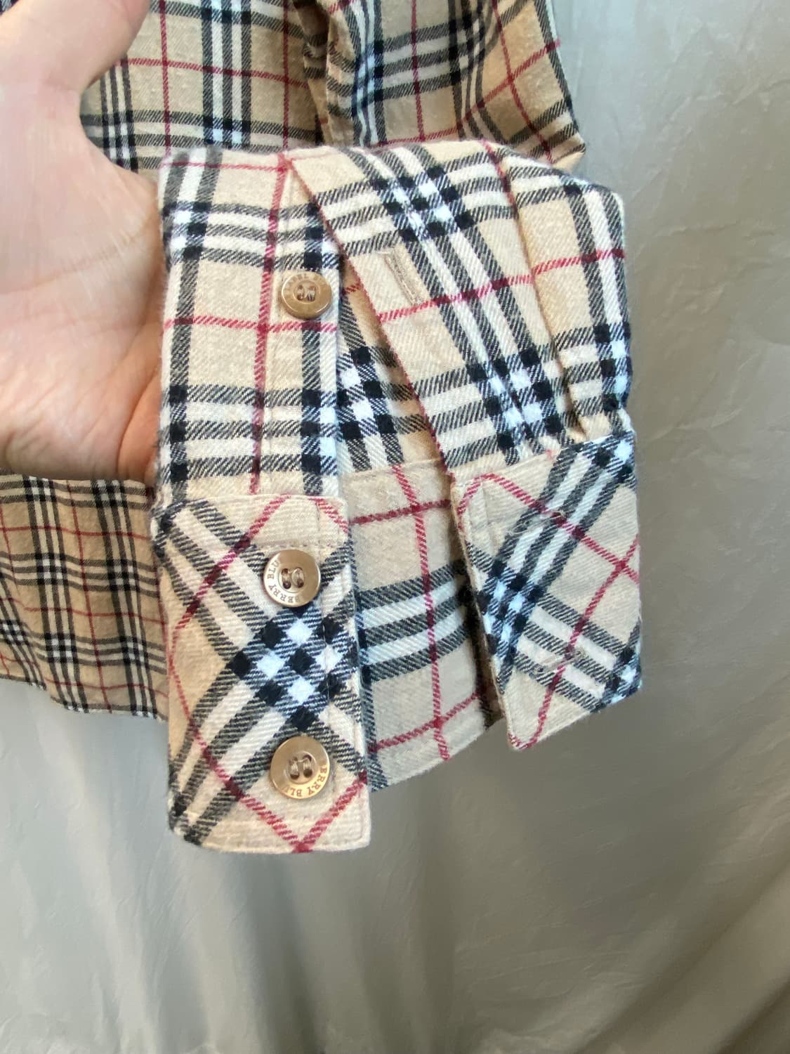 BURBERRY 클래식 체크 셔츠(M) 상품이미지9