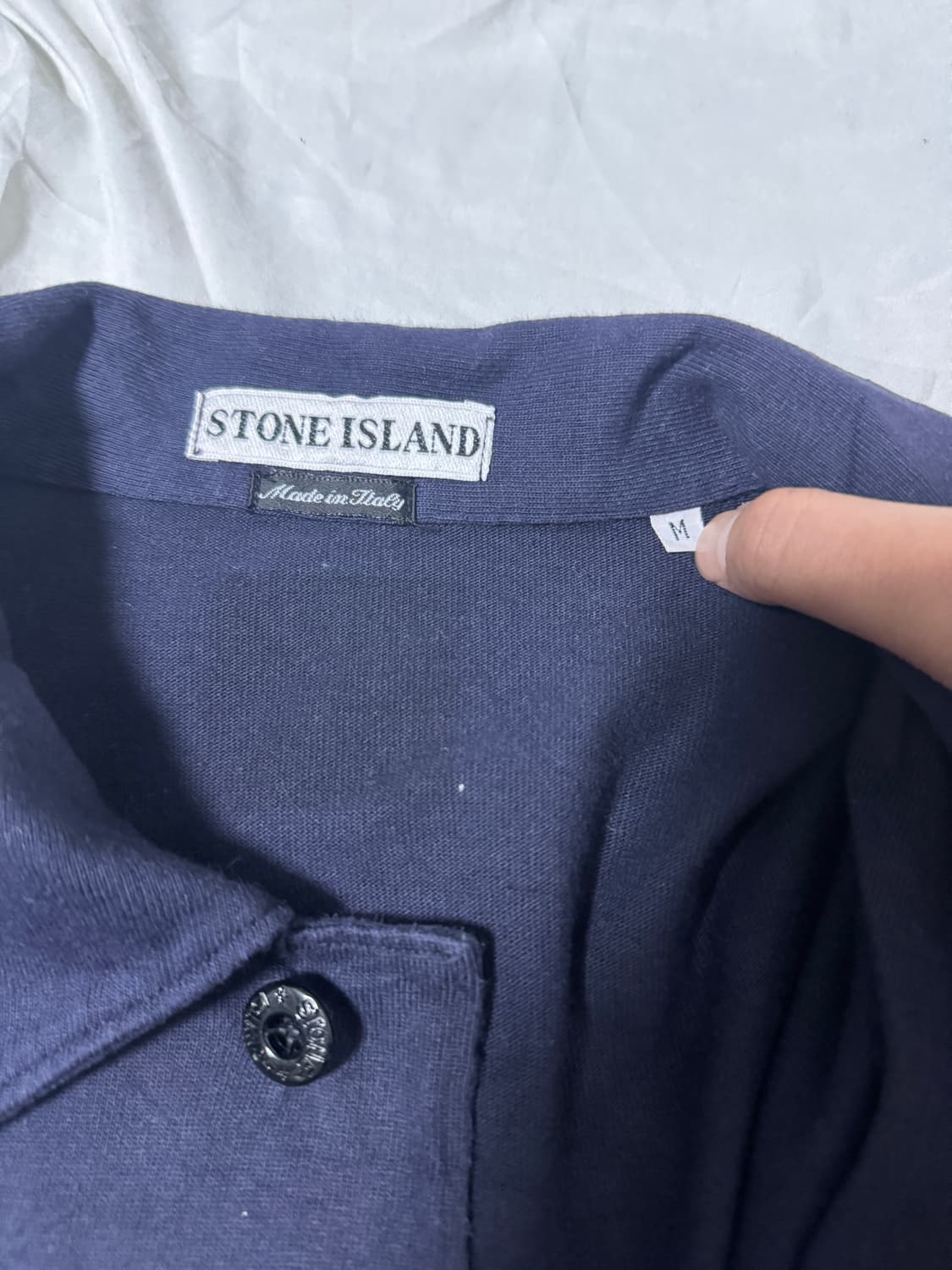 90s 스톤 아일랜드 그린엣지 와펜 트윈 포켓 오버 셔츠 자켓 상품이미지8