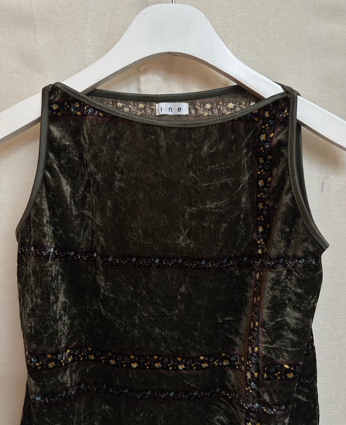 i.n.e velvet sleeveless 상품이미지4