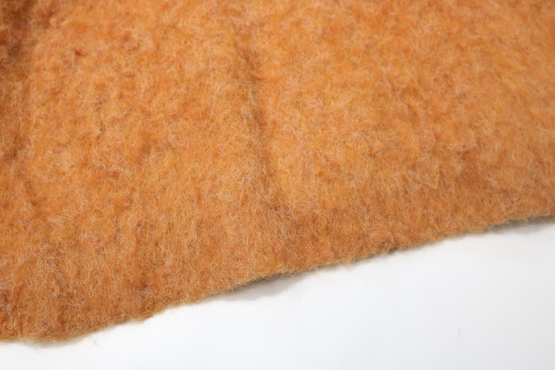 Thevon 제본 오렌지 모헤어 블렌드 브이넥 니트 가디건 상품이미지8