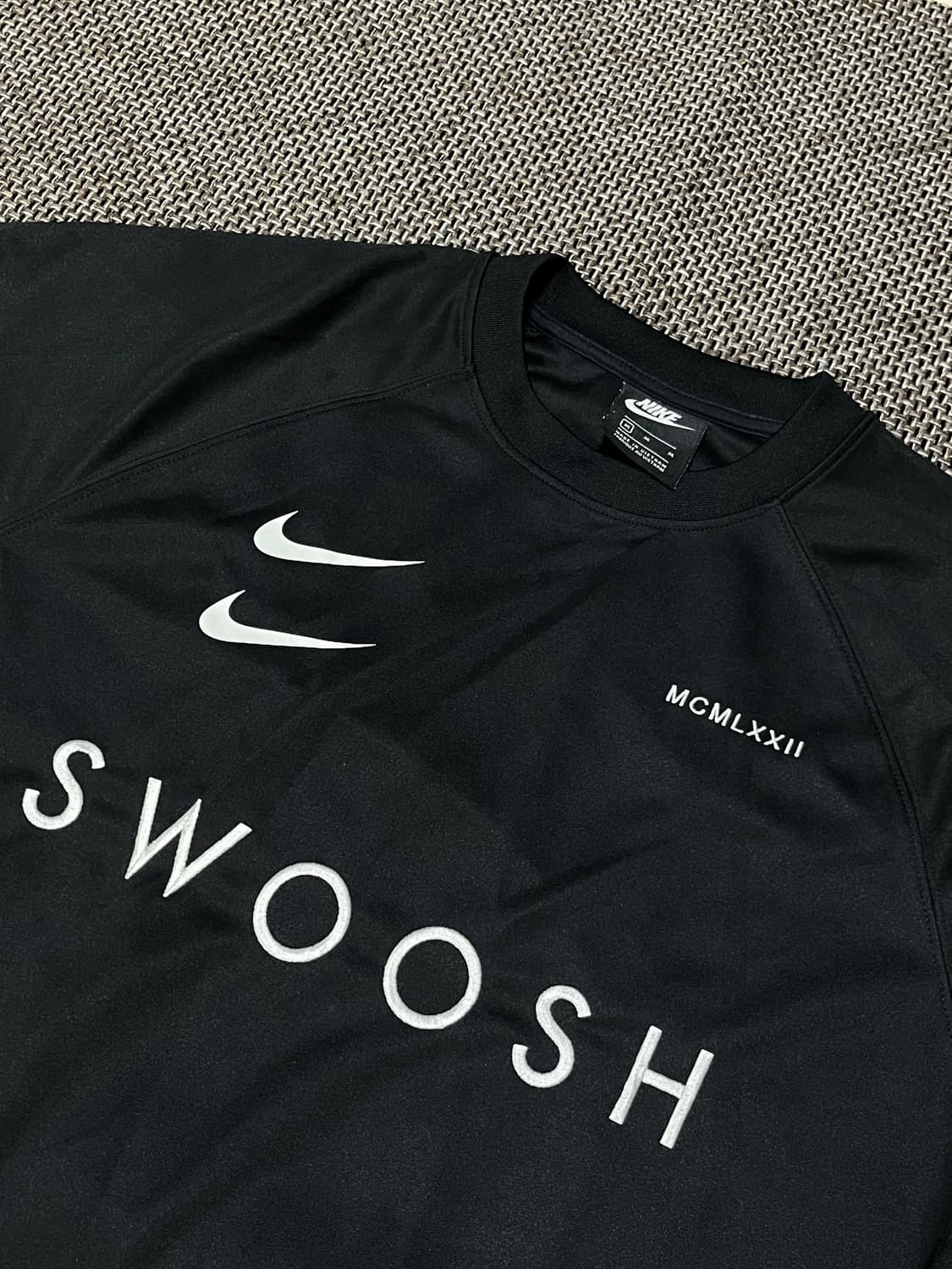 나이키 스우시 더블로고 네오프렌 맨투맨 상품이미지1