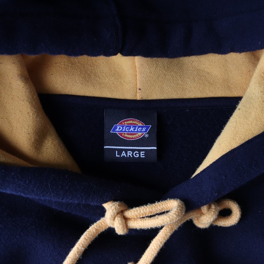 디키즈 빅로고 배색 네이비 후드티 L 상품이미지5