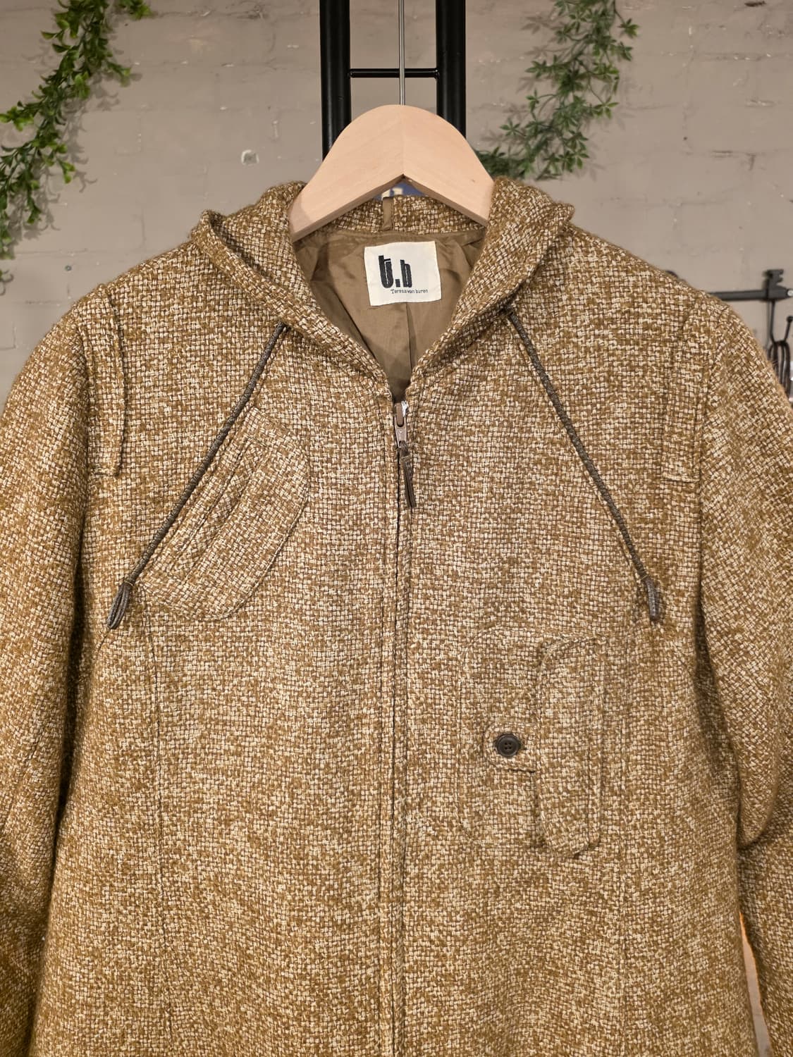 디테일 울 롱코트 (F594) 상품이미지3