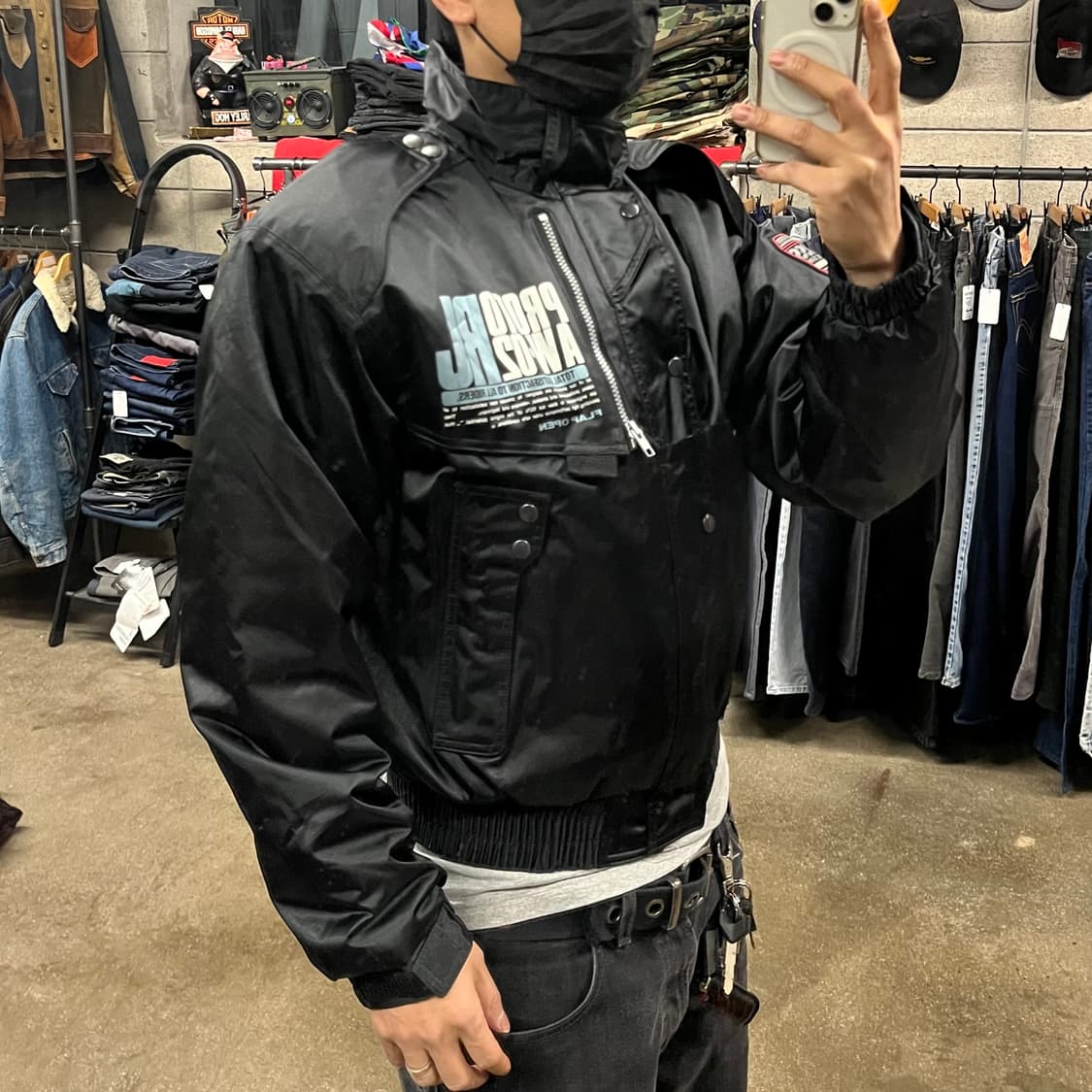 키스레이싱팀 레이싱 봄버 자켓 (105) 상품이미지9