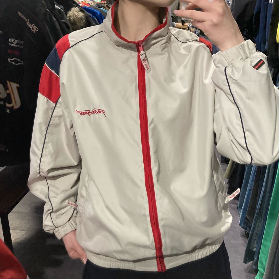 [IM]후부 바람막이 베이지 상품이미지1