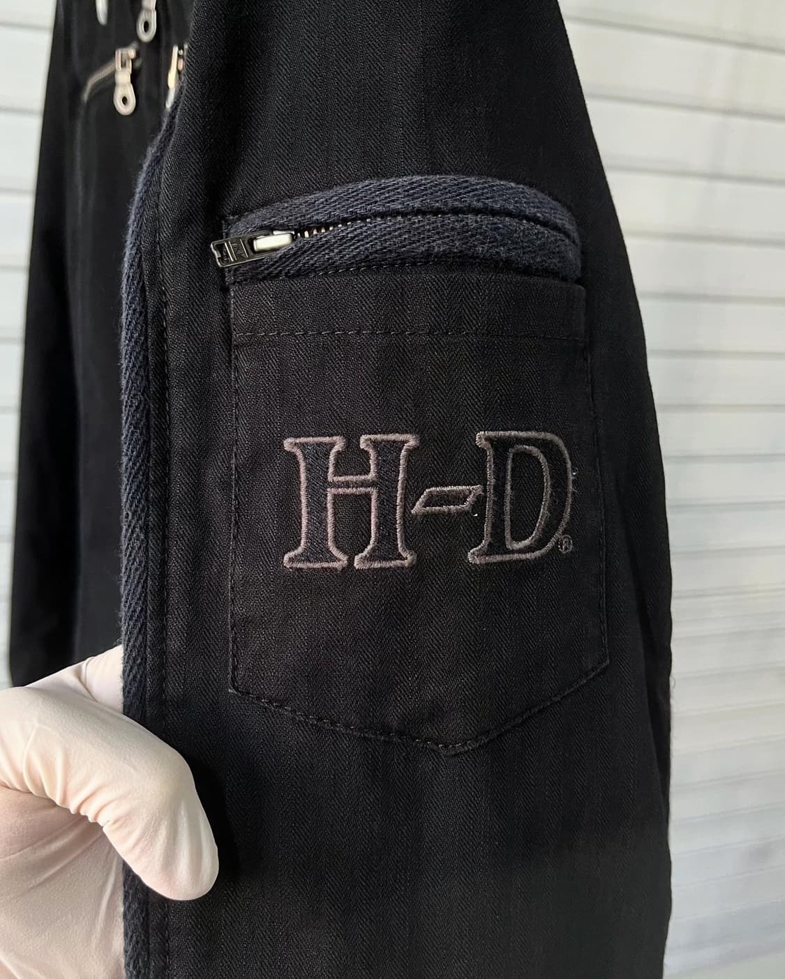 Harley Davidson skull biker jacket 상품이미지4