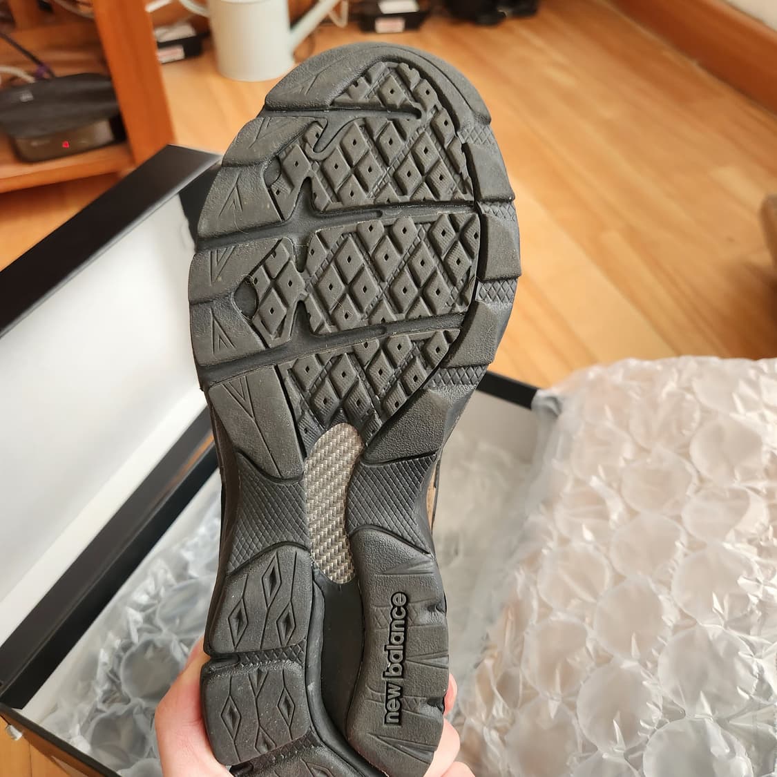 (250) 뉴발란스 x JJJ 자운드 990v3 브라운 블랙 상품이미지4