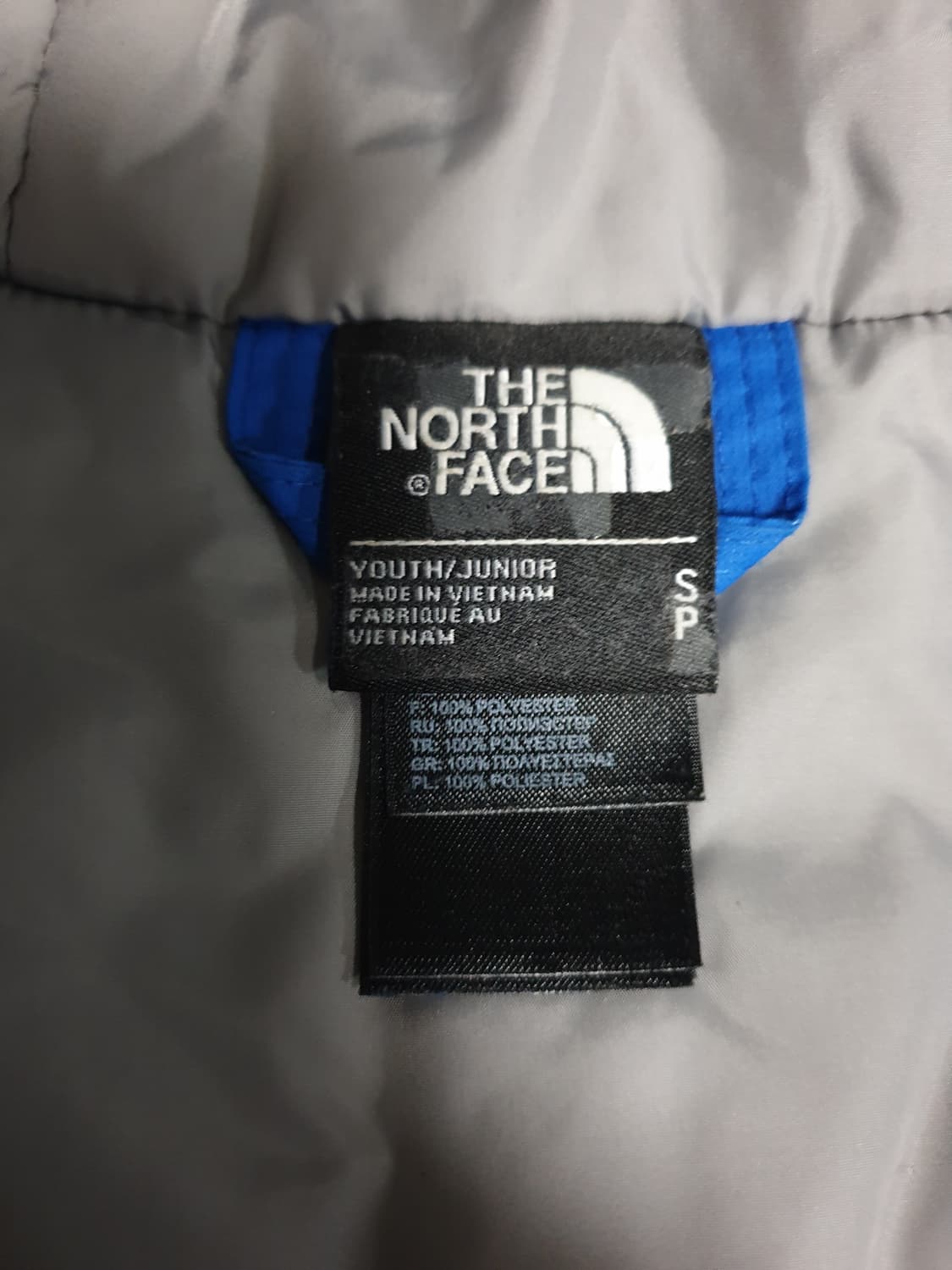 노스페이스 드라이벤트 안감패딩내피 바람막이 자켓 블루 (S) 상품이미지7