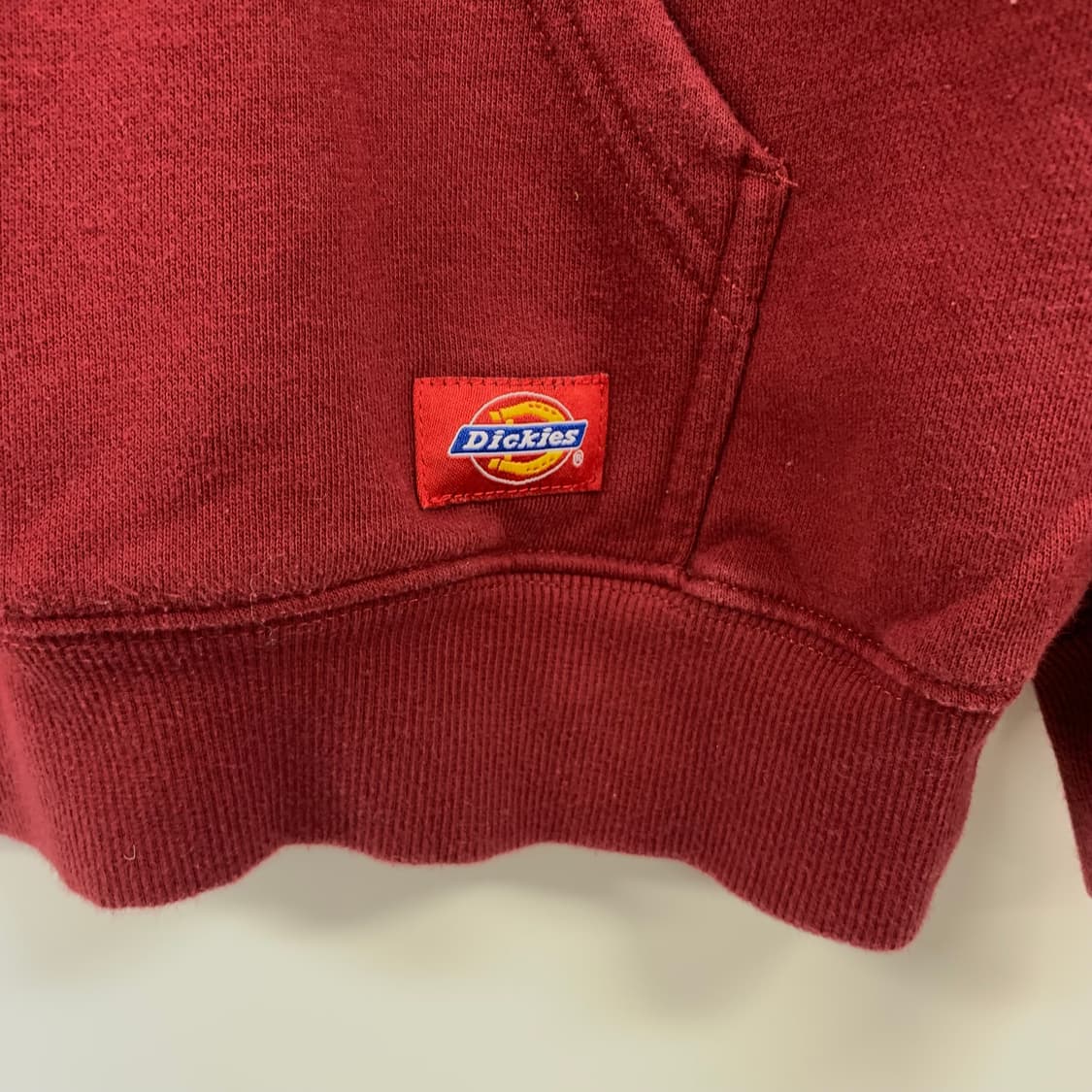 디키즈 y2k 와투케 usa 버건디 후드티 상품이미지5