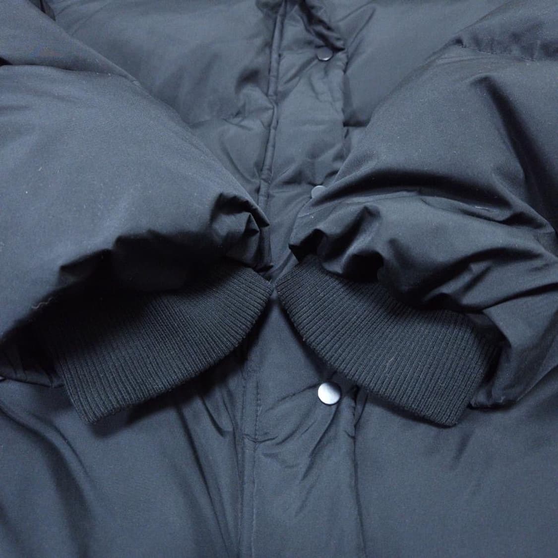  미쏘 블랙 다운 푸퍼 패딩 상품이미지2