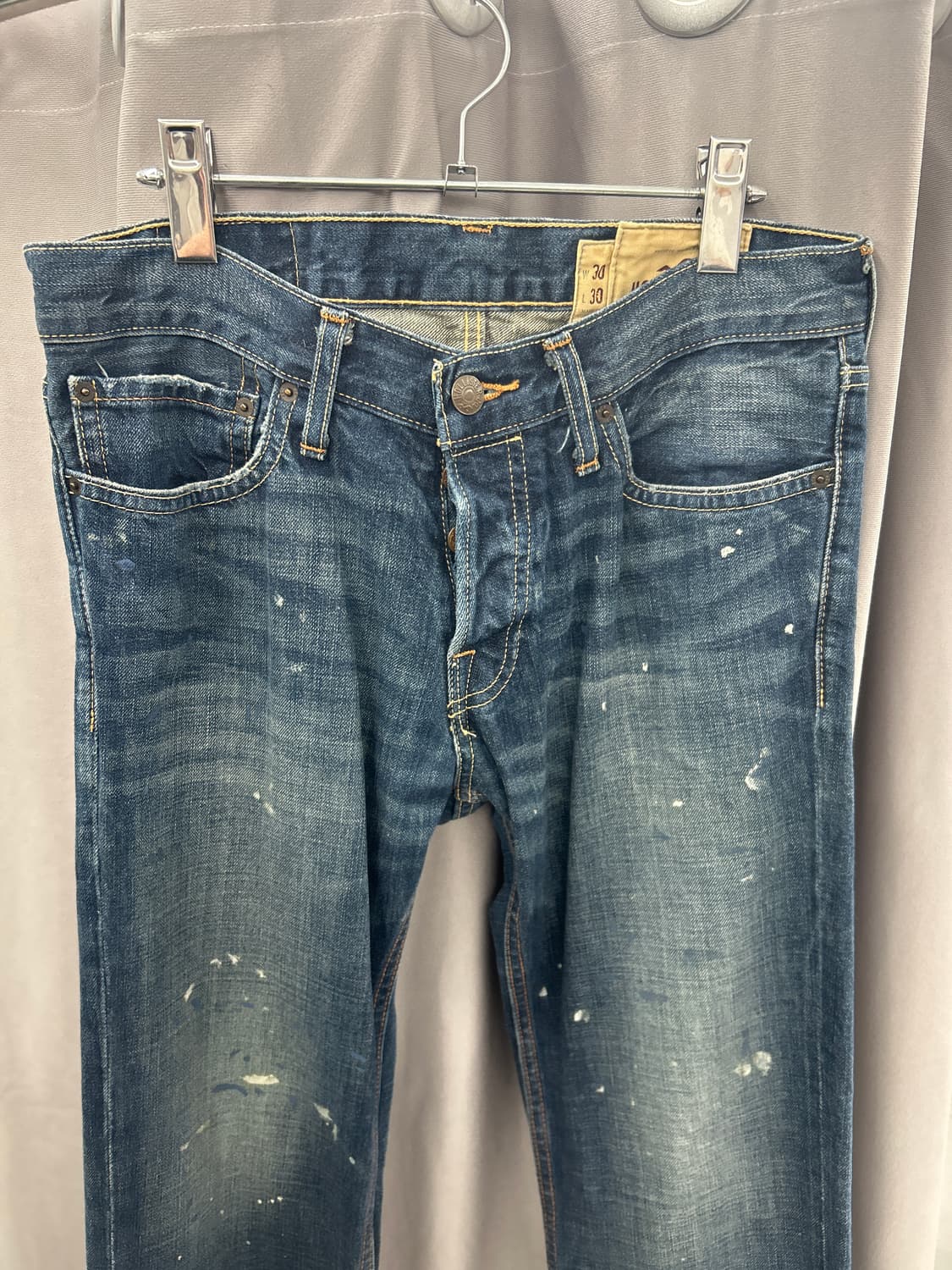 홀리스터 페인팅 데님진 상품이미지3