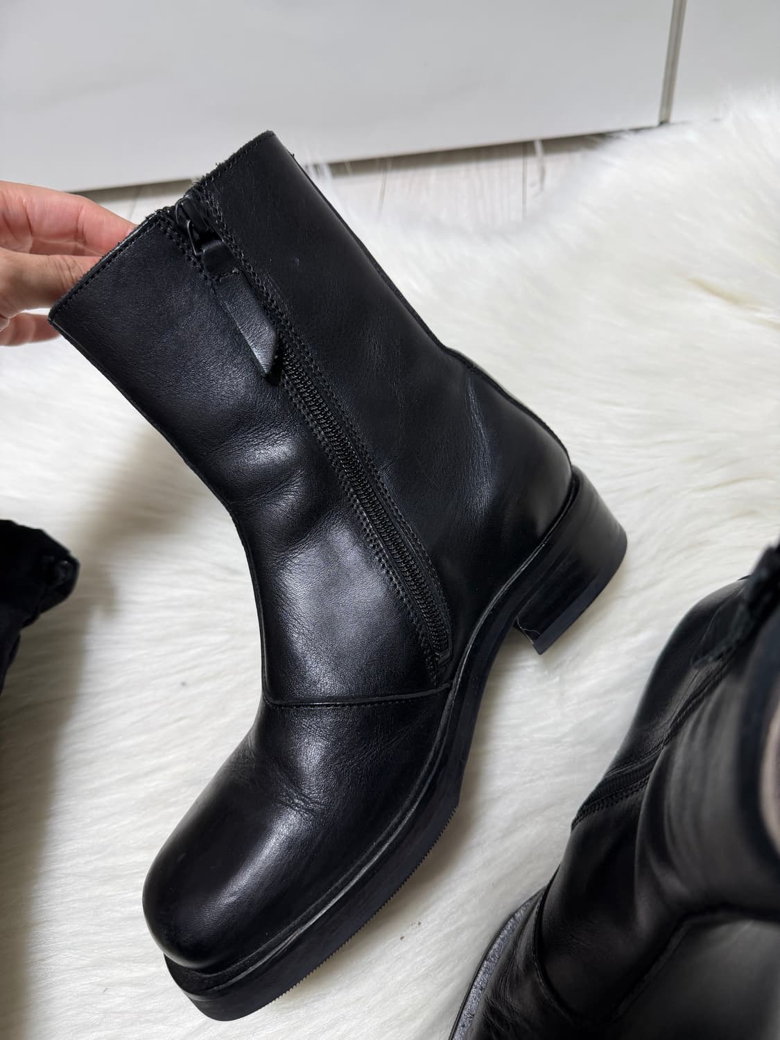 아워레가시 카미온부츠 블랙 36사이즈 센스구입 상품이미지5