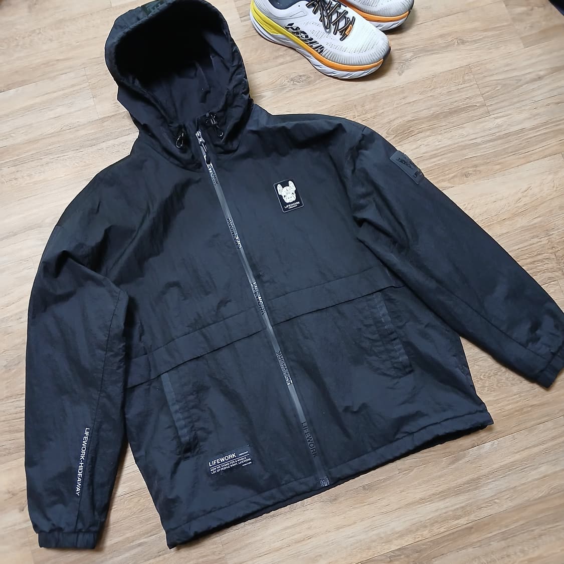 LIFEWORK 불독 라이프워크 바스락 바람막이 윈드브레이커 자켓 상품이미지2