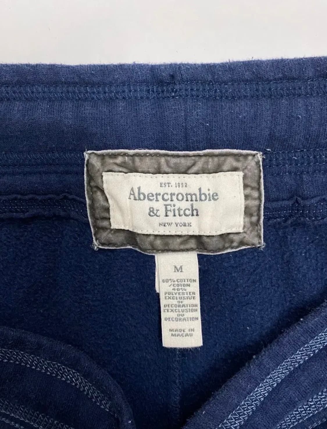A&F 아베크롬비 네이비 스웻팬츠 M 상품이미지6