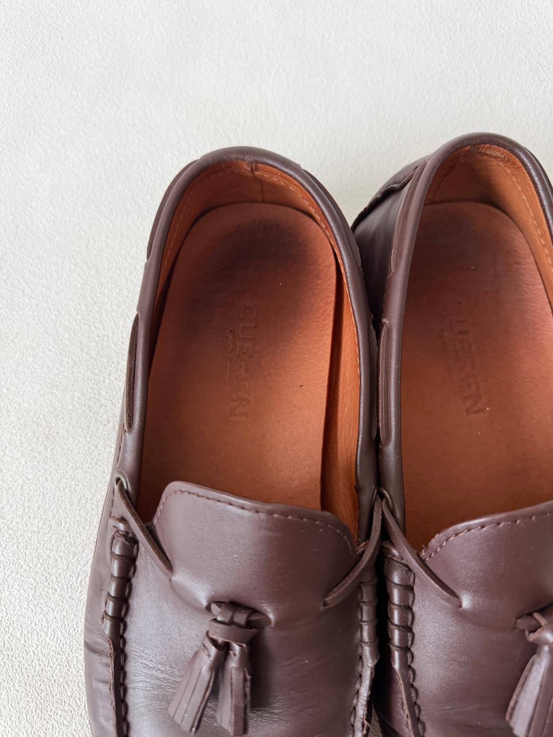 [270]쿠에른(CUEREN) 레더 테슬 드라이빙 로퍼 상품이미지7