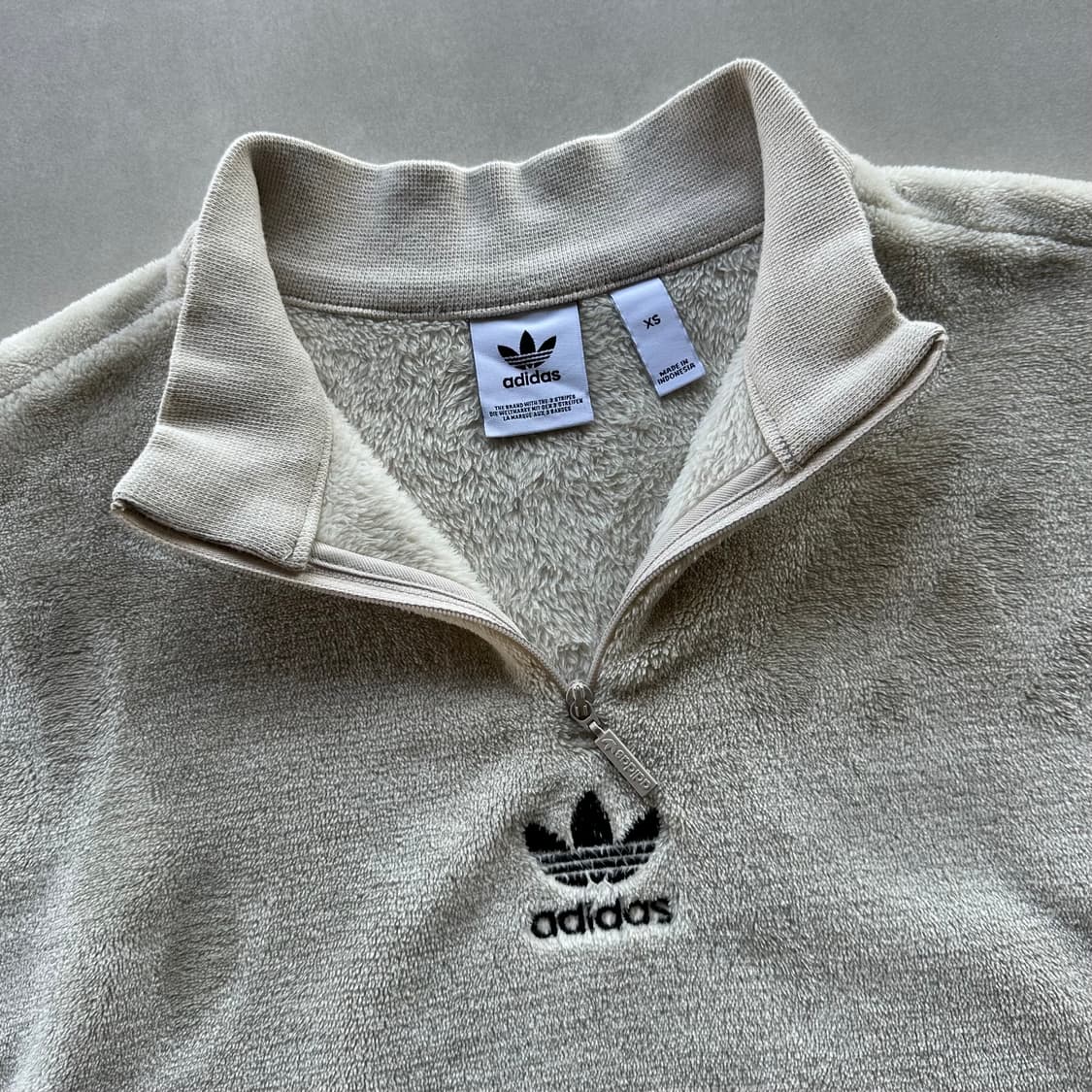 [XS]아디다스 트레포일 하프집업 후리스 플리스 상품이미지7