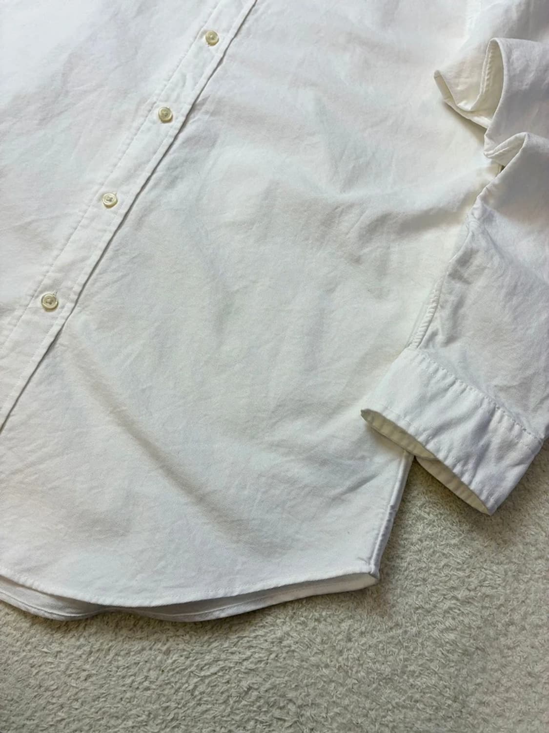 폴로 랄프로렌 옥스포드 자수 로고 화이트 셔츠 PN5818 상품이미지4