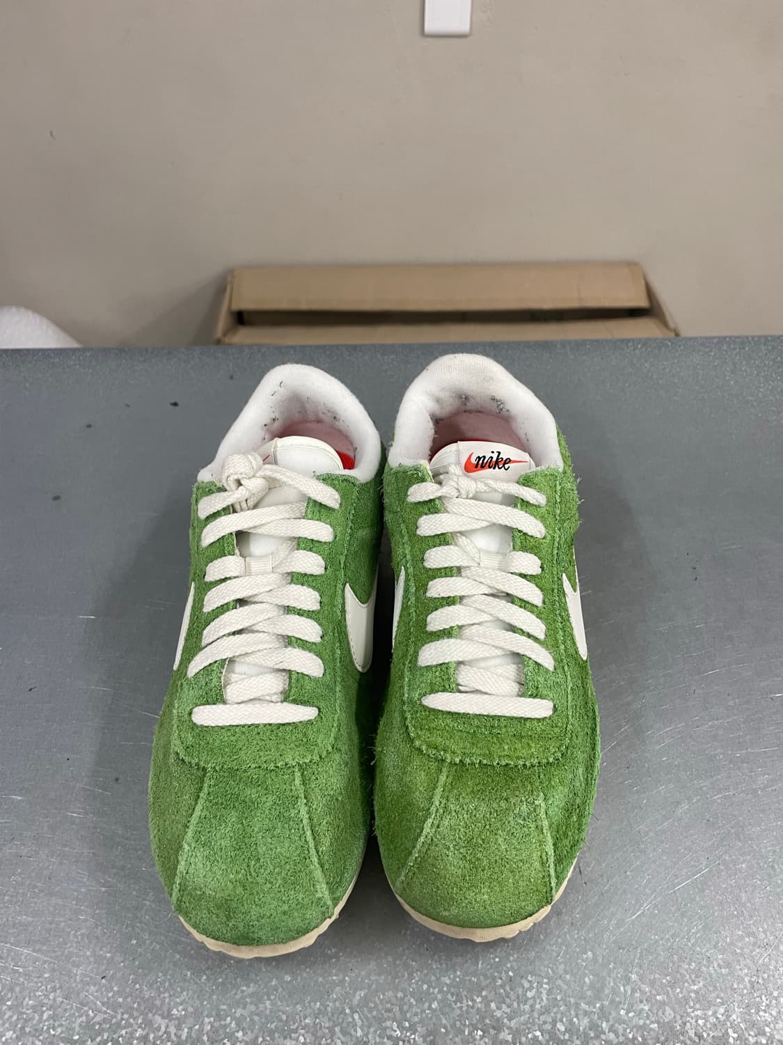 나이키 코르테즈 스웨이드 그린 240 상품이미지5