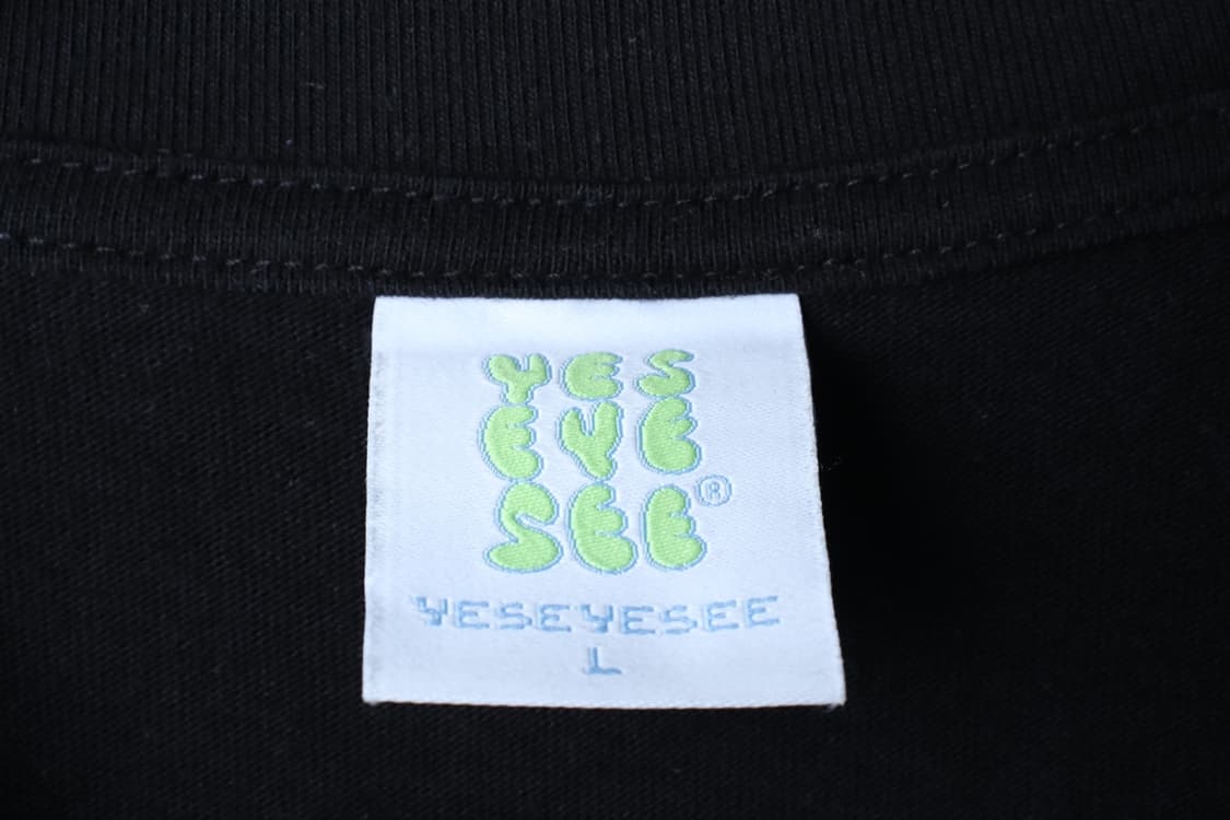 (L-XL) 예스아이씨 반팔 티셔츠 빅로고 블랙 스트릿-H31709 상품이미지7