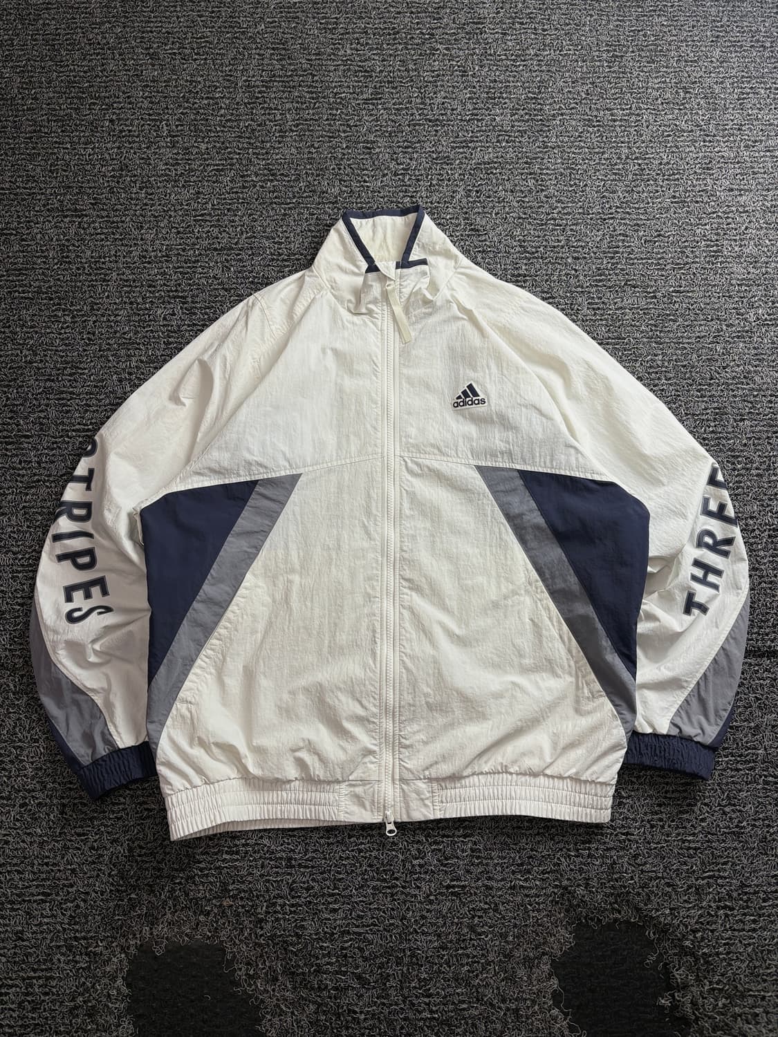 아디다스 워딩 디테일 우븐 풀집업 바람막이 3831 상품이미지2